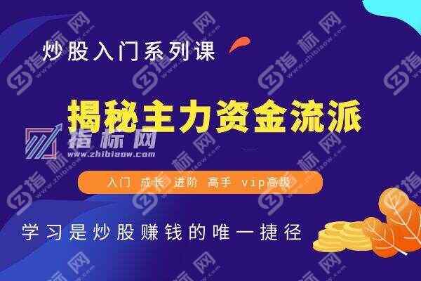 揭揭秘主力资金流派