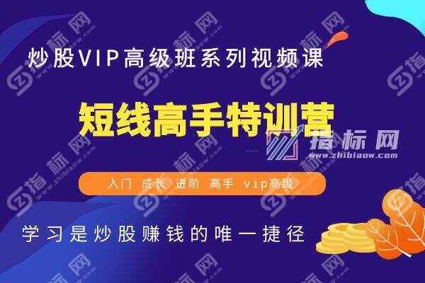 短线高手特训营炒股视频教程