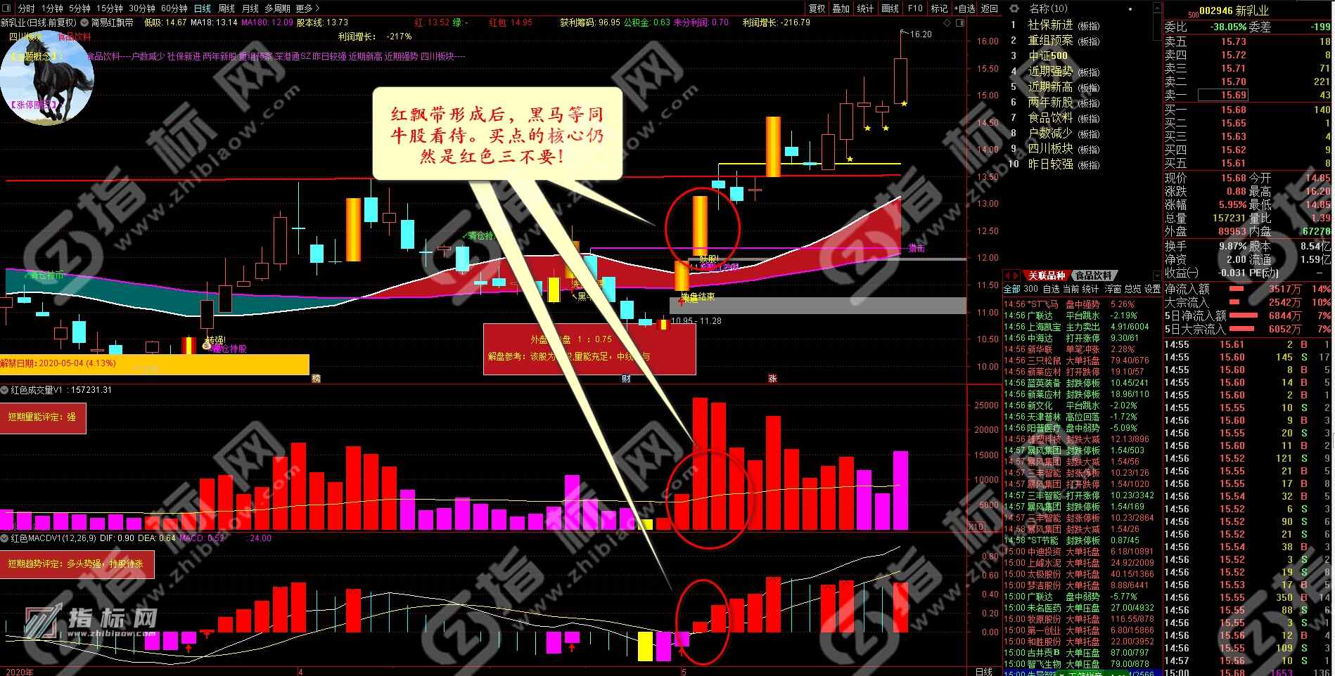 通达信《红色三不要》指标公式升级版