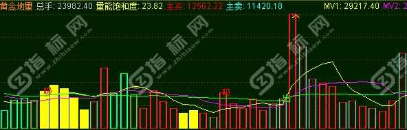 黄金地量副图指标