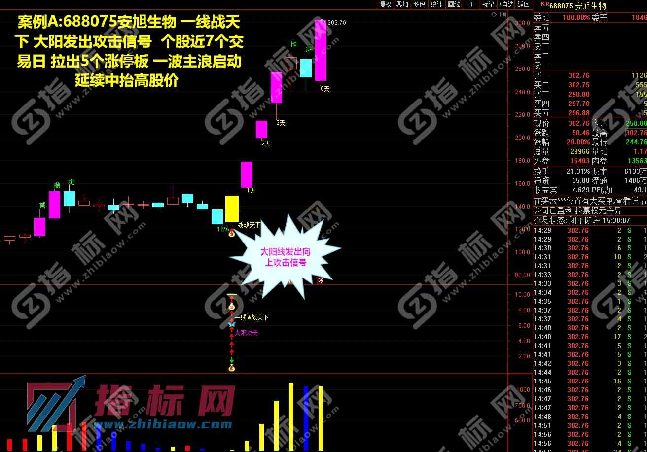 一线战天下指标案例截图5