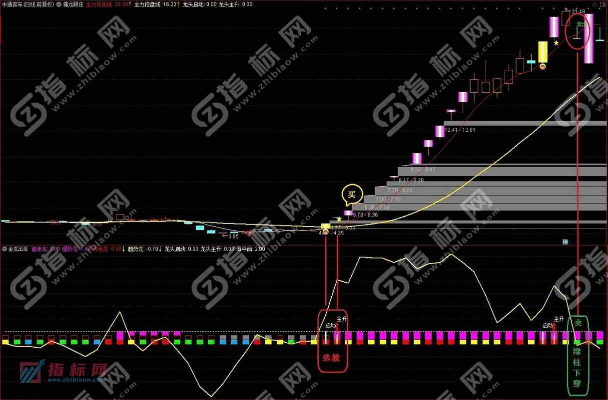 通达信金龙出海指标案例截图2