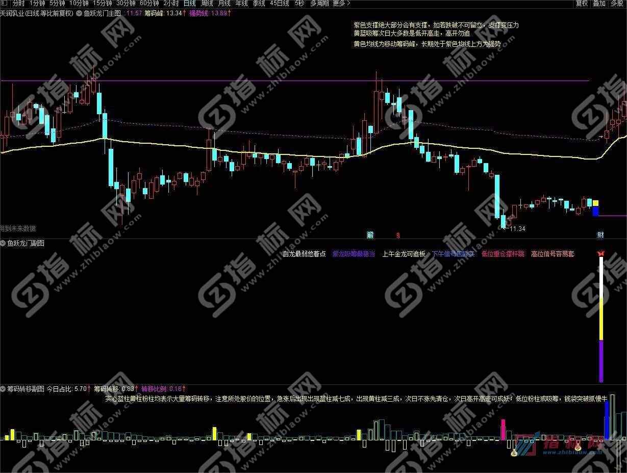 通达信鱼跃龙门捉妖王指标案例截图