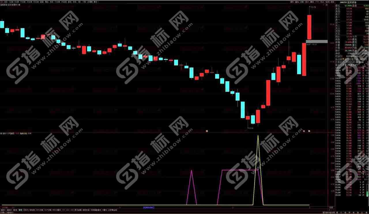 通达信《急跌抄底》副图+选股指标公式源码